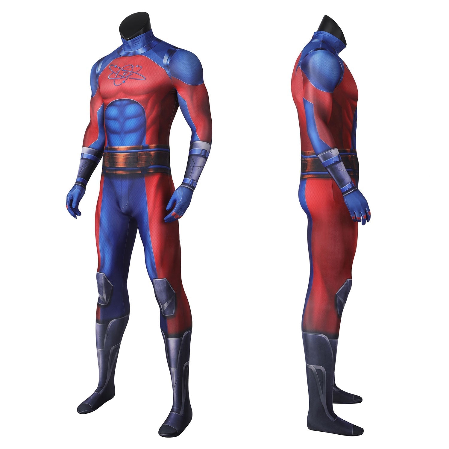[ylevol] Comics Black Adam Atom Smasher Male Jumpsuit Cosplay Costumes