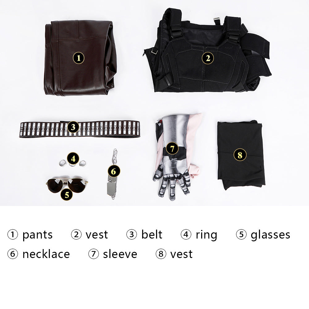 [ylevol] Cyberpunk 2077 Johnny Silverhand Male Cosplay Costumes