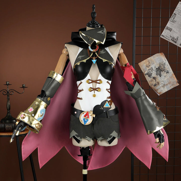 [ylevol] Game Genshin Impact Jahoda Full Set Top Cosplay Costumes