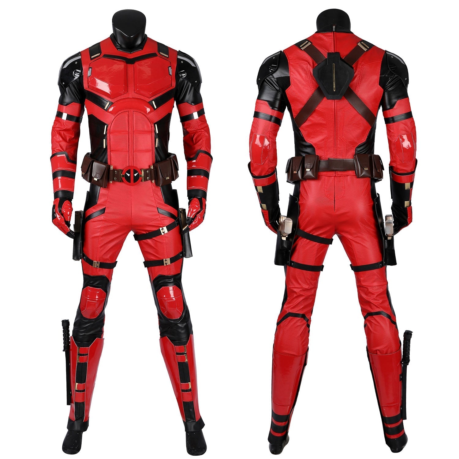[ylevol] Deadpool 3 Wade Wilson Male Samurai Deadpool Cosplay Costumes