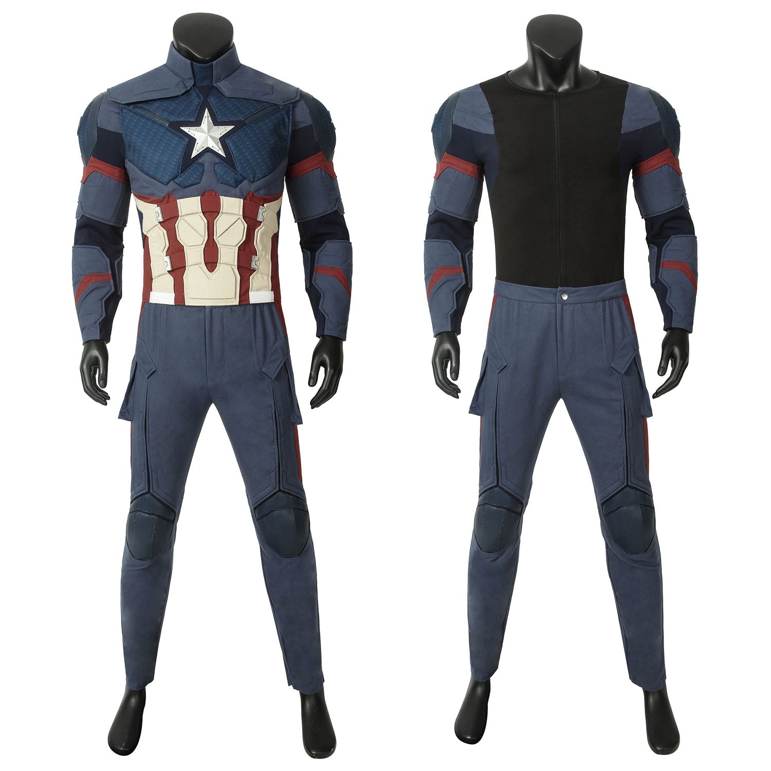 [ylevol] Avengers 4 Endgame Captain America Steve Rogers Top Cosplay Costumes