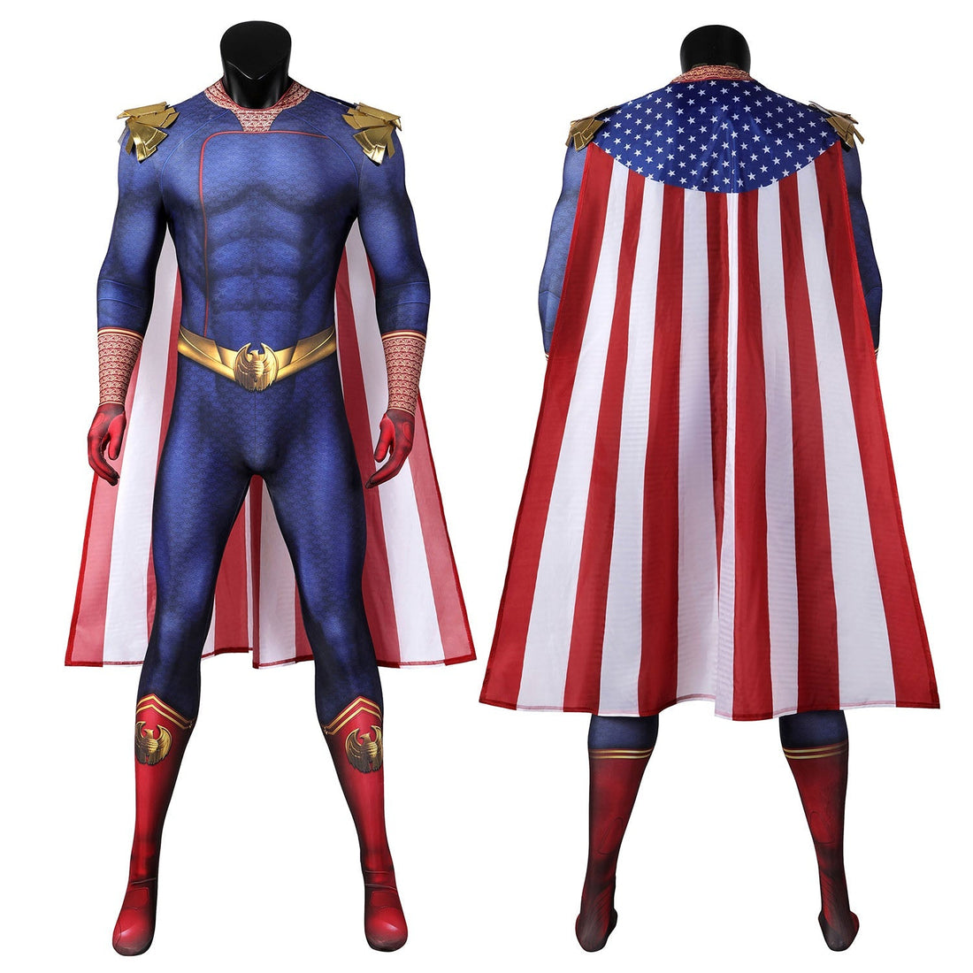 [ylevol] The Boys Season 3 Homelander Male Jumpsuit with Cloak Costumes