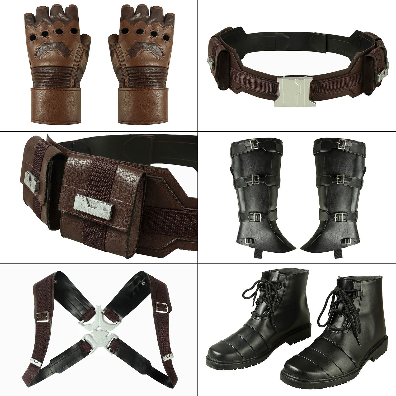 [ylevol] Avengers 4 Endgame Captain America Steve Rogers Leather Top Costumes