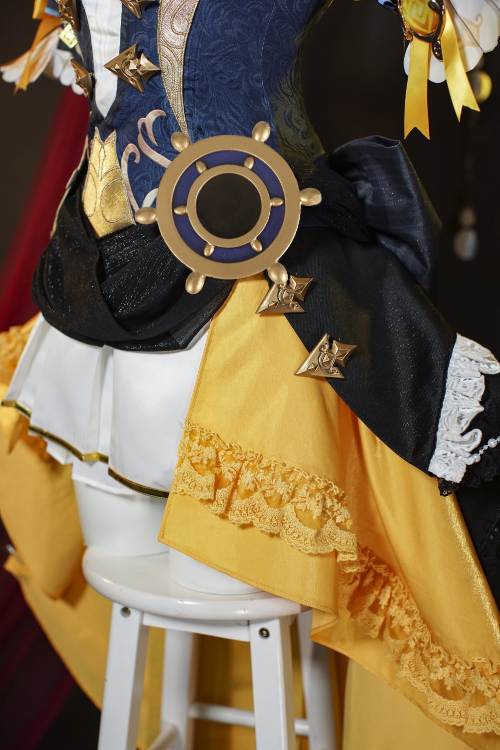 [ylevol] Game Genshin Impact Navia Full Set Top Level Cosplay Costumes