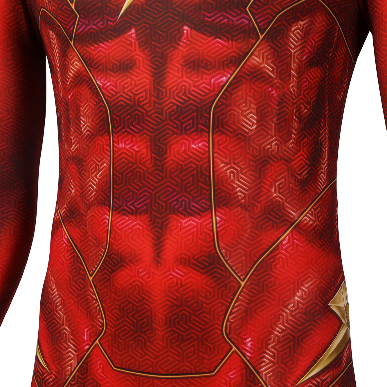 [ylevol] Flashpoint Barry Allen The Flash Jumpsuit with Mask Cosplay Costumes