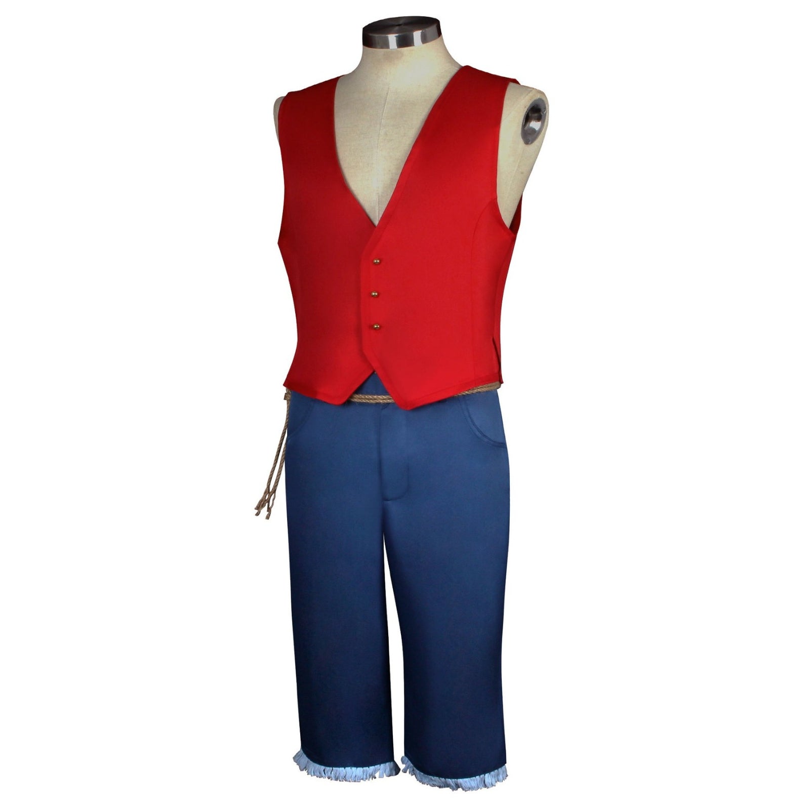 [ylevol] Anime Navigation Film Monkey D. Luffy Red Vest Cosplay Costumes