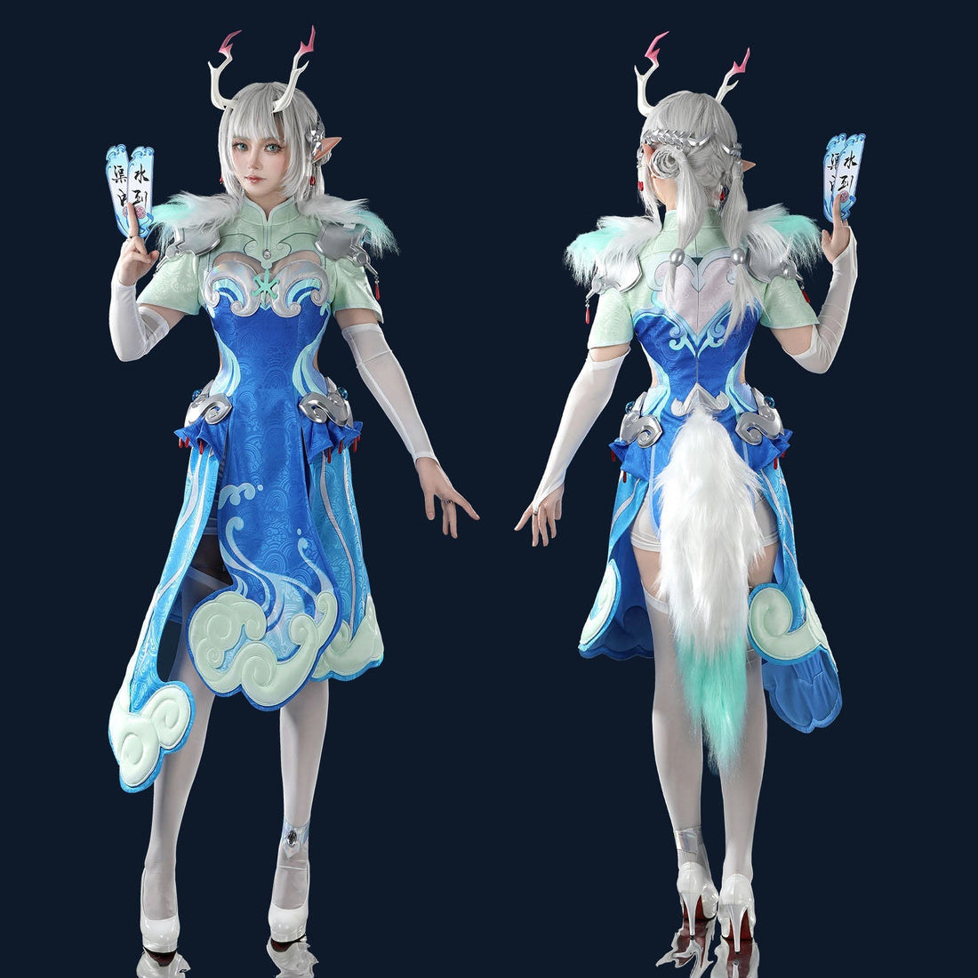 [ylevol] Overwatch 2 Kiriko Bai Ze Full Set Top Level Cosplay Costumes