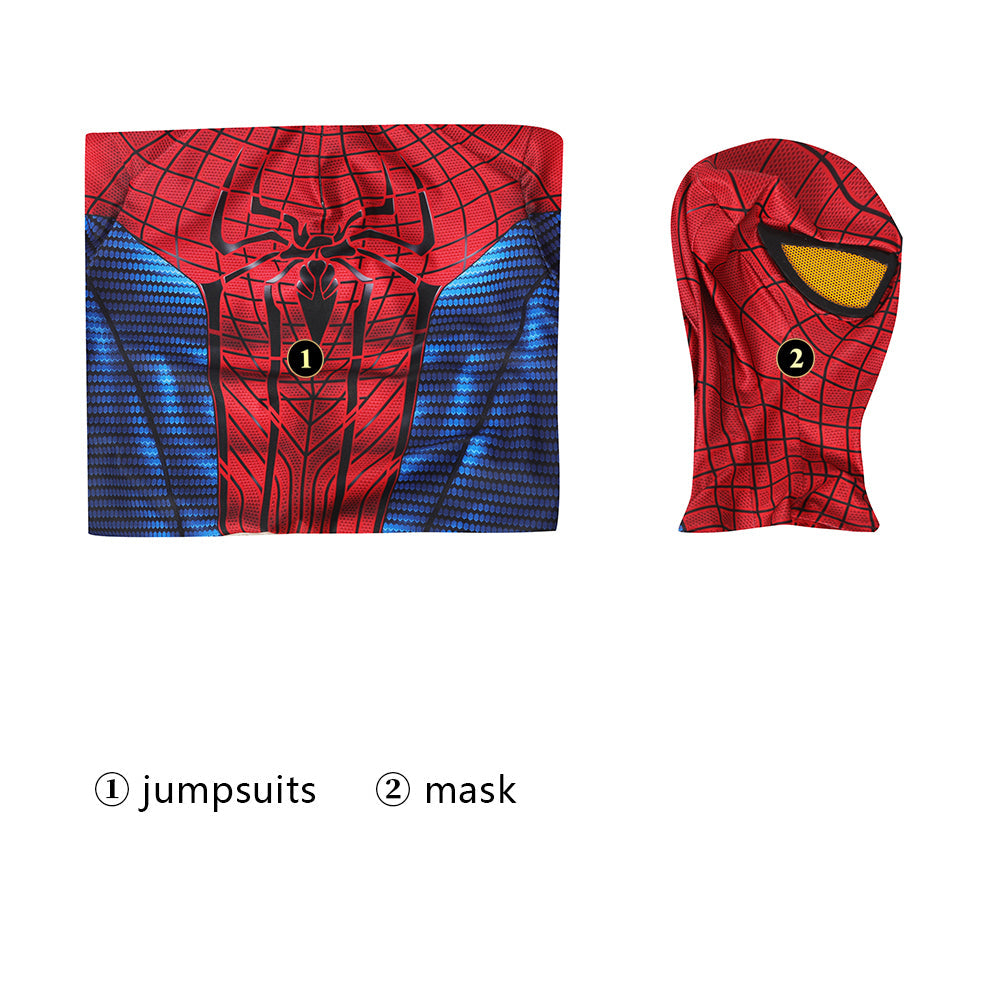 [ylevol] The Amazing Spider-Man Peter Parker Elastic Force Jumpsuit Costume