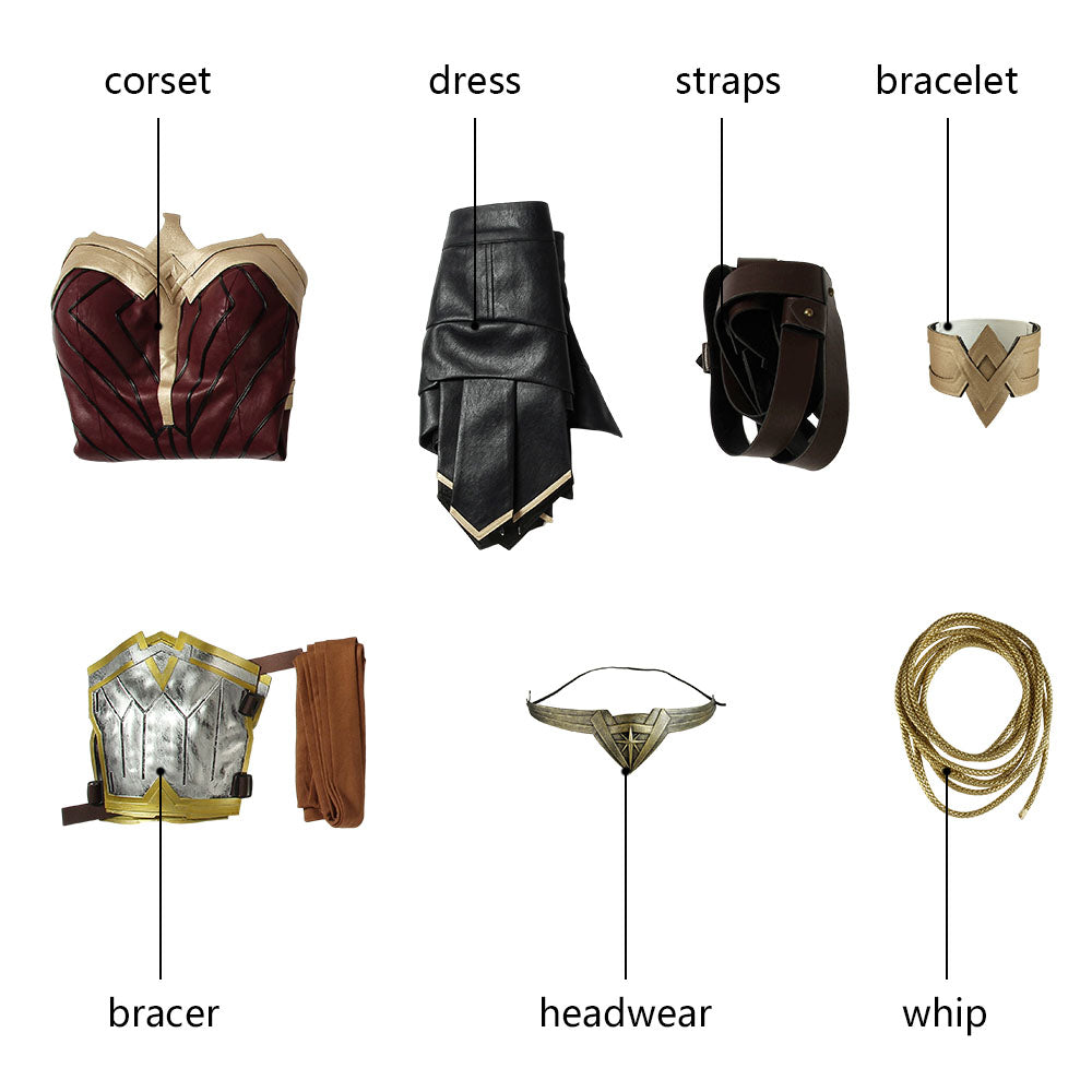 [ylevol] Wonder Woman Diana Prince Improved Version Female Cosplay Costumes