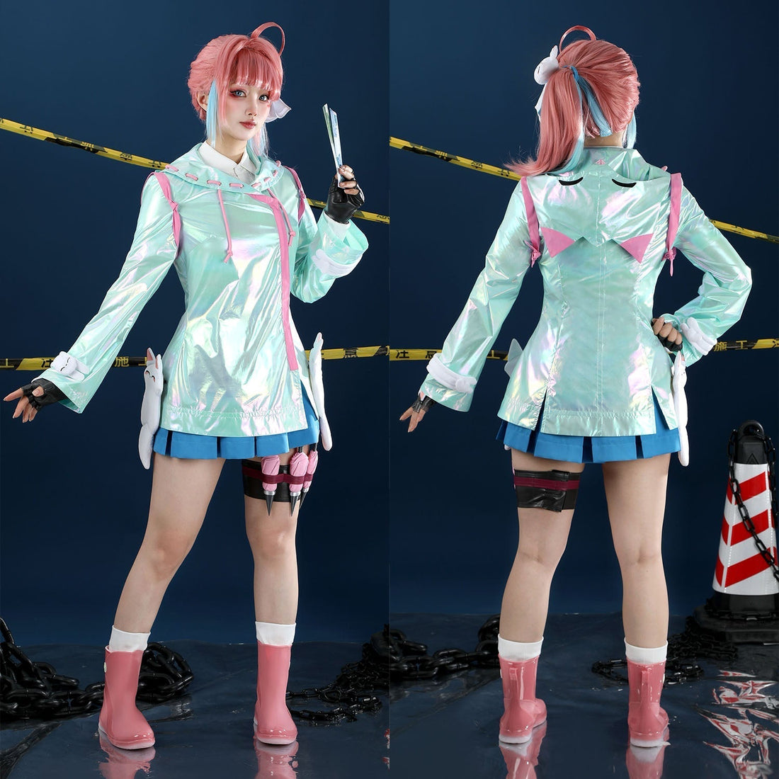 [ylevol] Overwatch 2 Magical Girl Kiriko Raincoat Full Set Cosplay Costumes