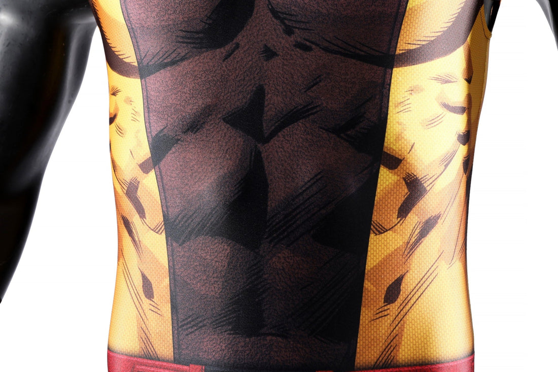 [ylevol] X-Men '97 Wolverine The Brown Suit Jumpsuit Helmet Cosplay Costumes