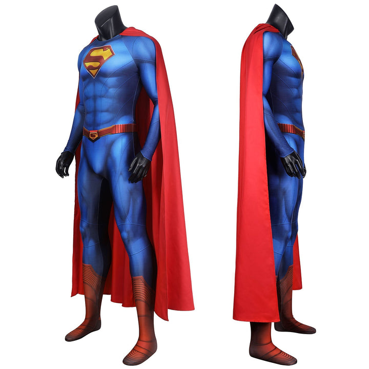 [ylevol] Superman and Lois Clark Kent Male Jumpsuit Cosplay Costumes