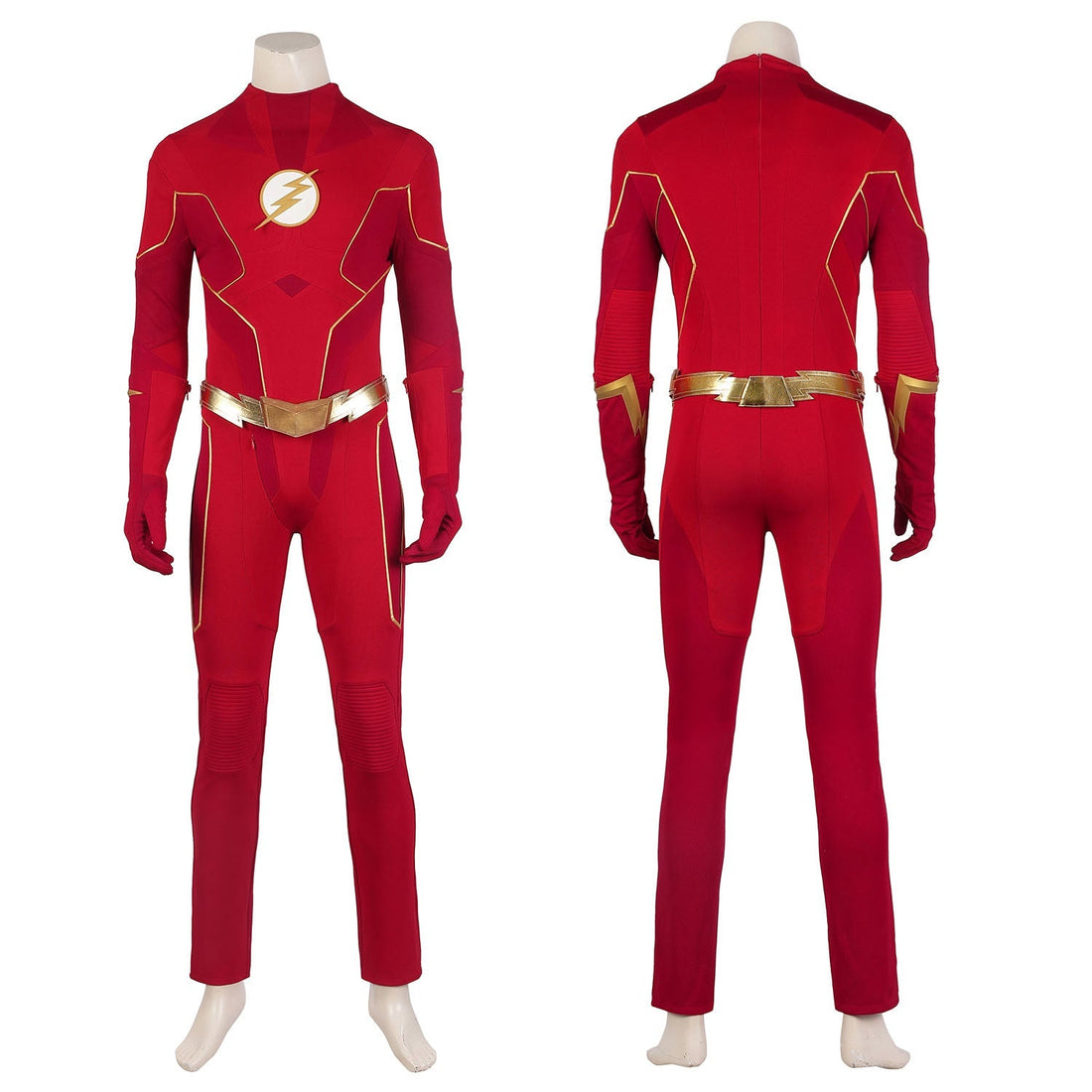 [ylevol] The Flash season 8 Barry Allen Jumpsuit Top Cosplay Costumes