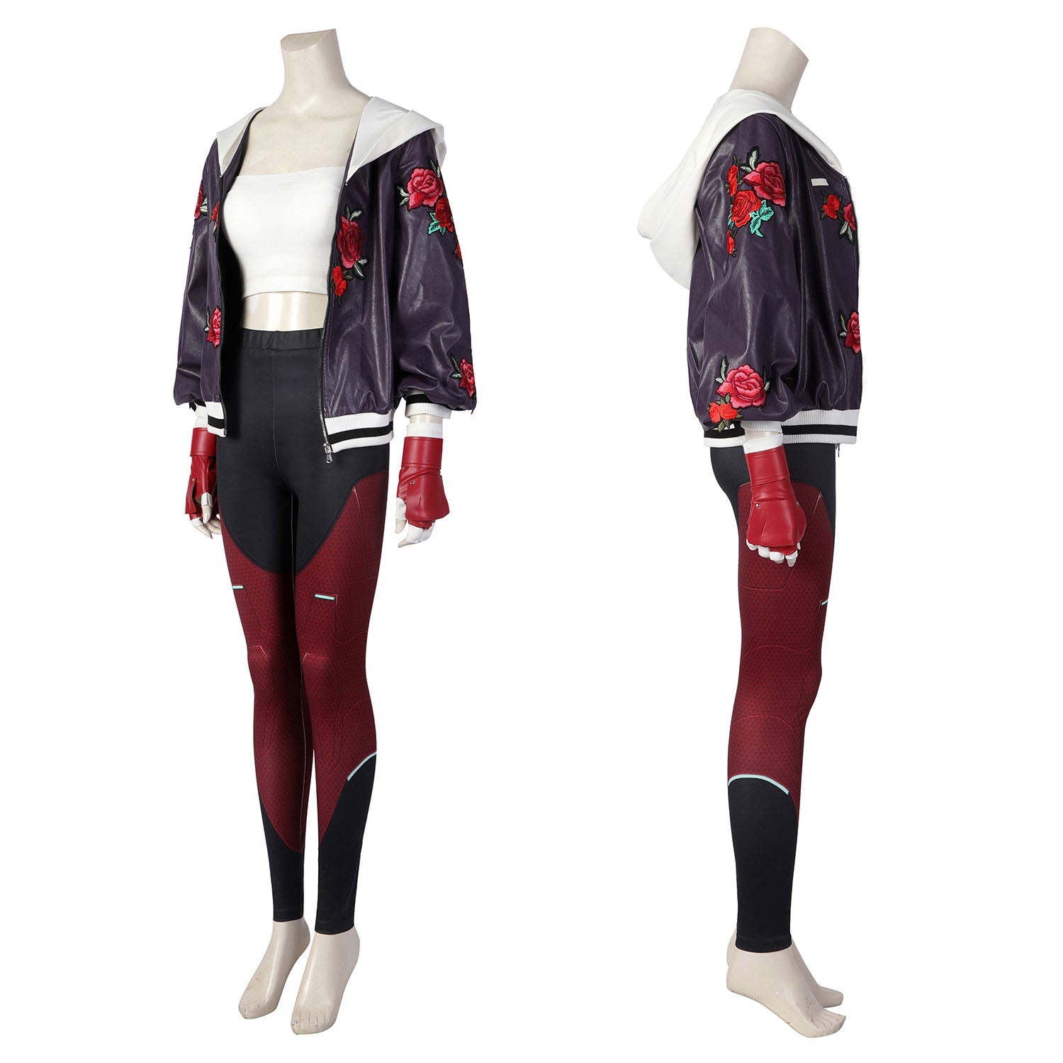 [ylevol] Overwatch 2 OW Kiriko Leather Outfit Female Cosplay Costumes