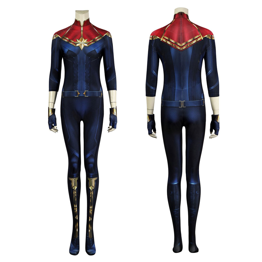 [ylevol] The Marvels Captain Marvel Carol Danvers Female Jumpsuit Costumes