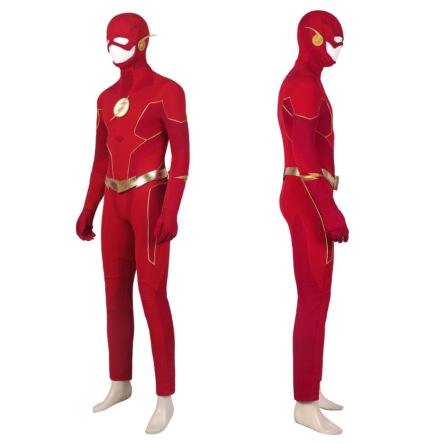 [ylevol] The Flash season 8 Barry Allen Jumpsuit Top Cosplay Costumes