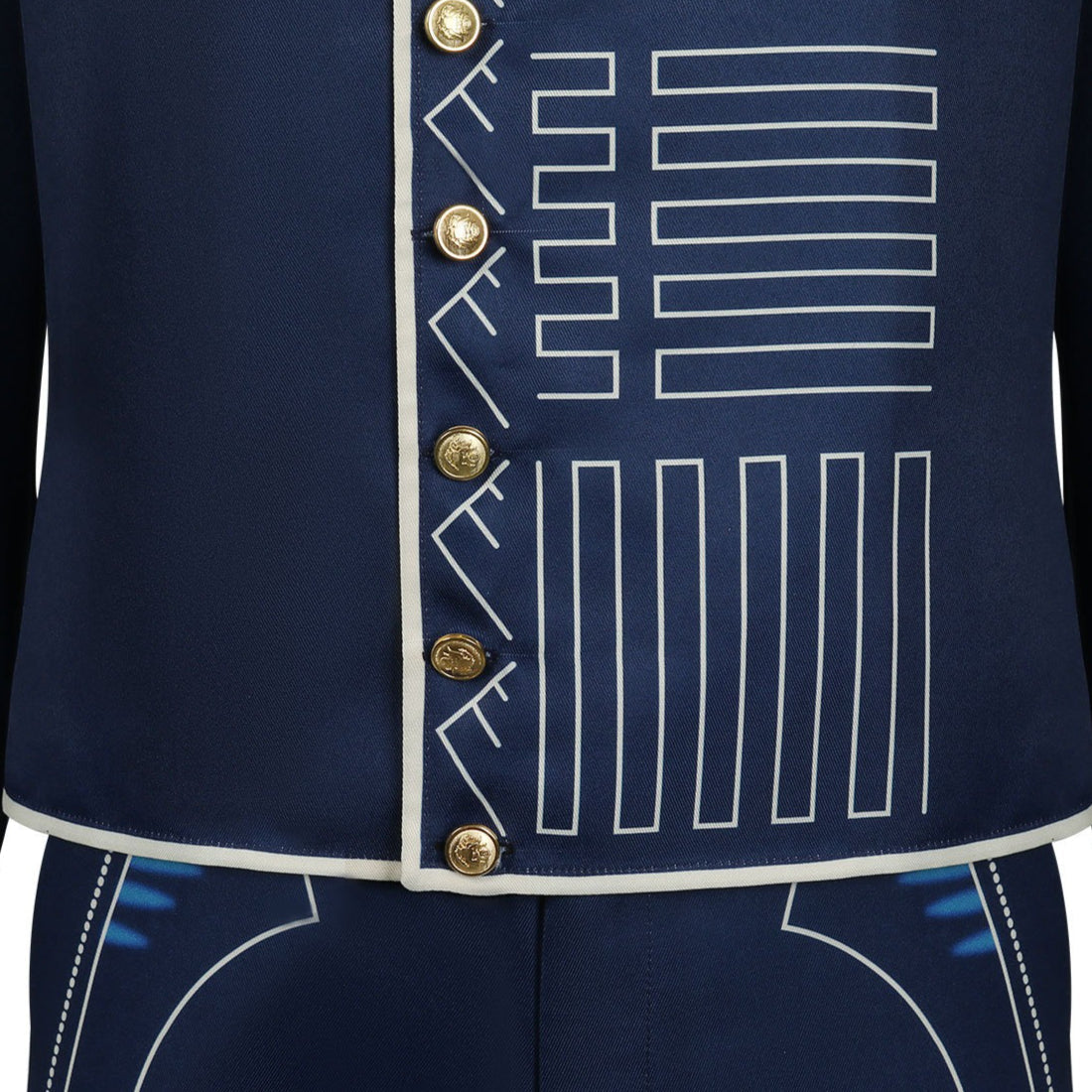 [ylevol] Wicked: For Good Prince Fiyero Navy Blue Suit Cosplay Costumes