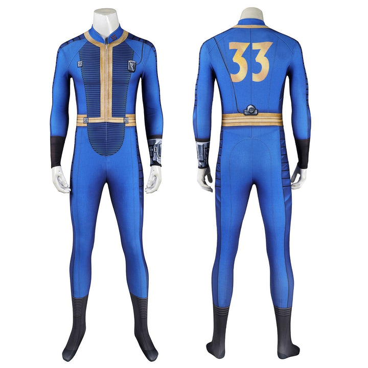 [ylevol] Fallout Vault Season 1 No. 33 Lucy Male Sheltersuit Jumpsuit Cosplay Costumes
