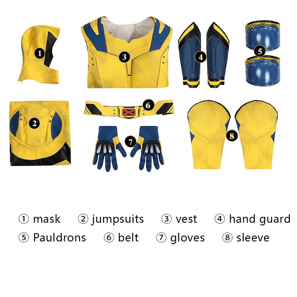 [ylevol] Deadpool 3 Wolverine Film-grade Pro Full Set Cosplay Costumes