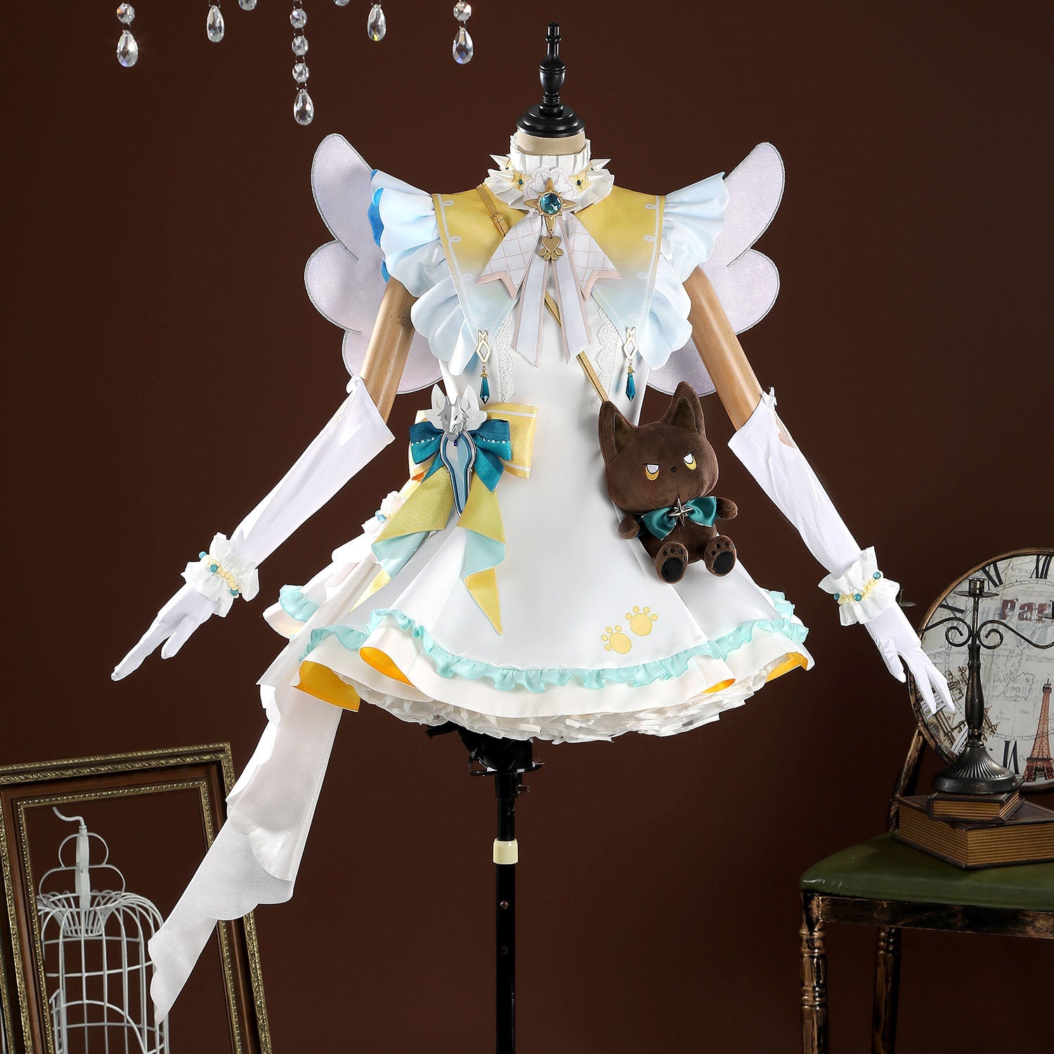 [ylevol] Game Carnival Garu Frisky Leaping Moonlight Dress Cosplay Costumes