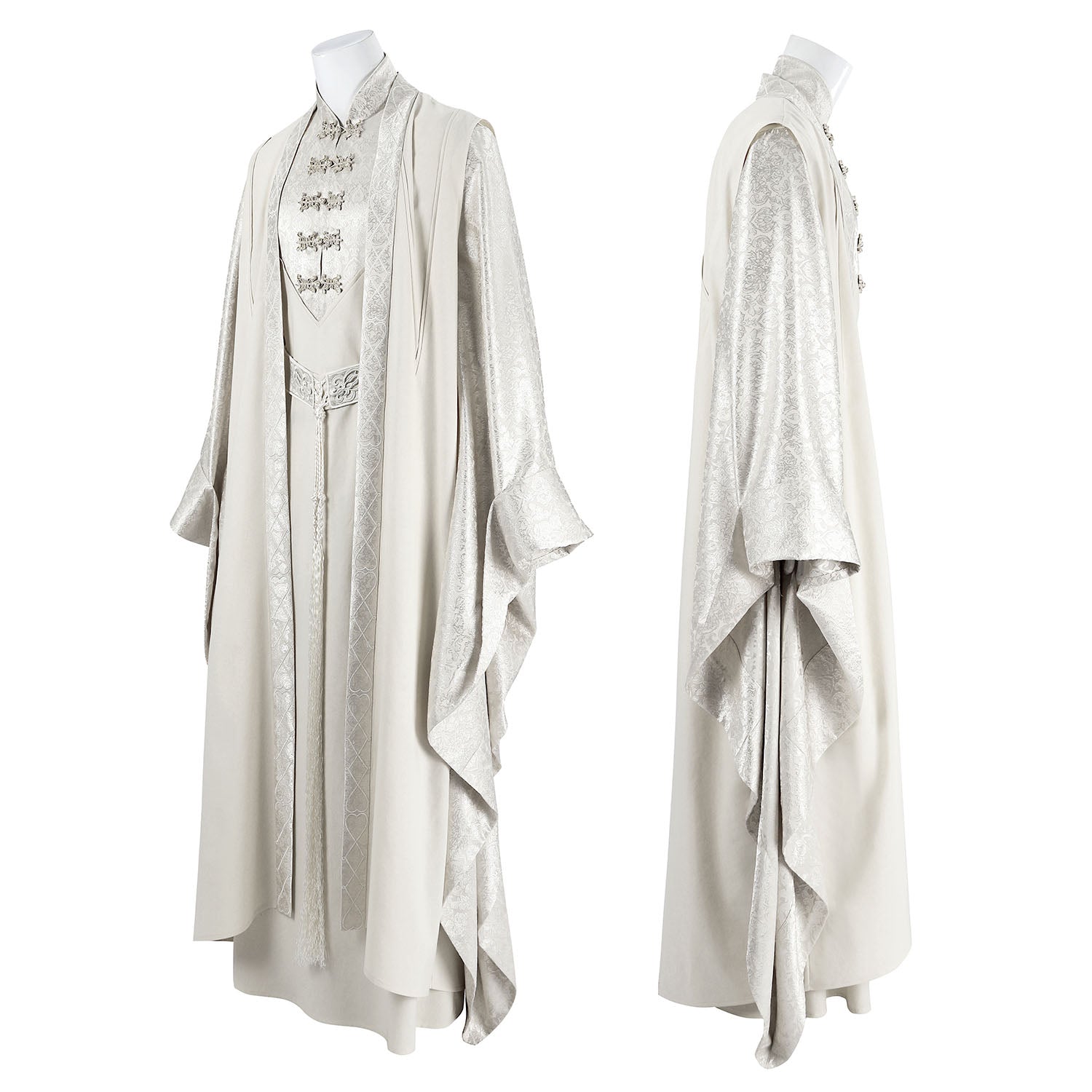 [ylevol] The Lord of The Rings The White Wizard Saruman Top Level Cosplay Costumes