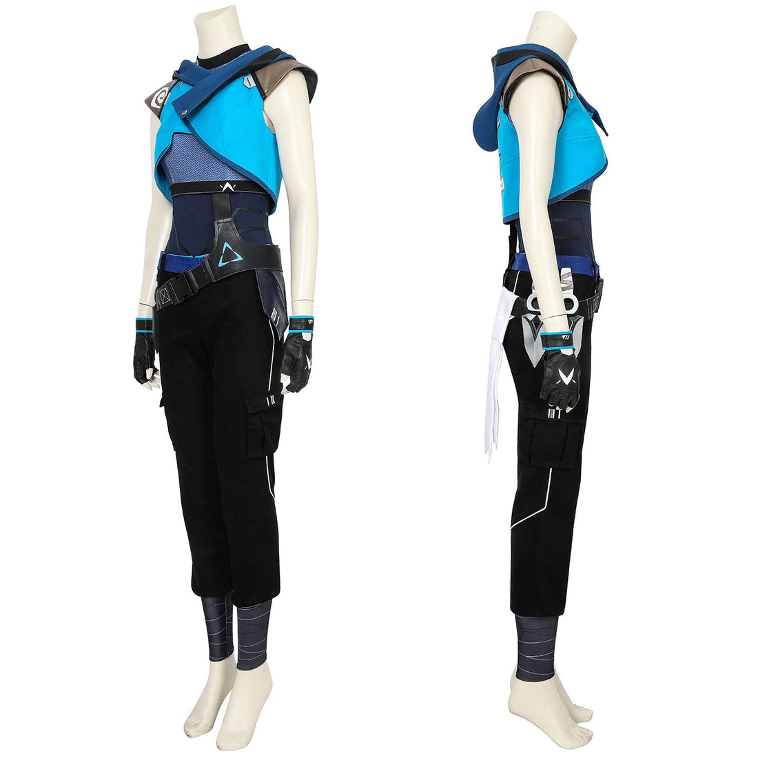 [ylevol] Valorant Jett Outfit Female Fullset Cosplay Costumes