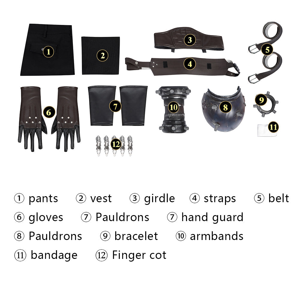 [ylevol] Final Fantasy VII Rebirth Cloud Strife Male Cosplay Costumes