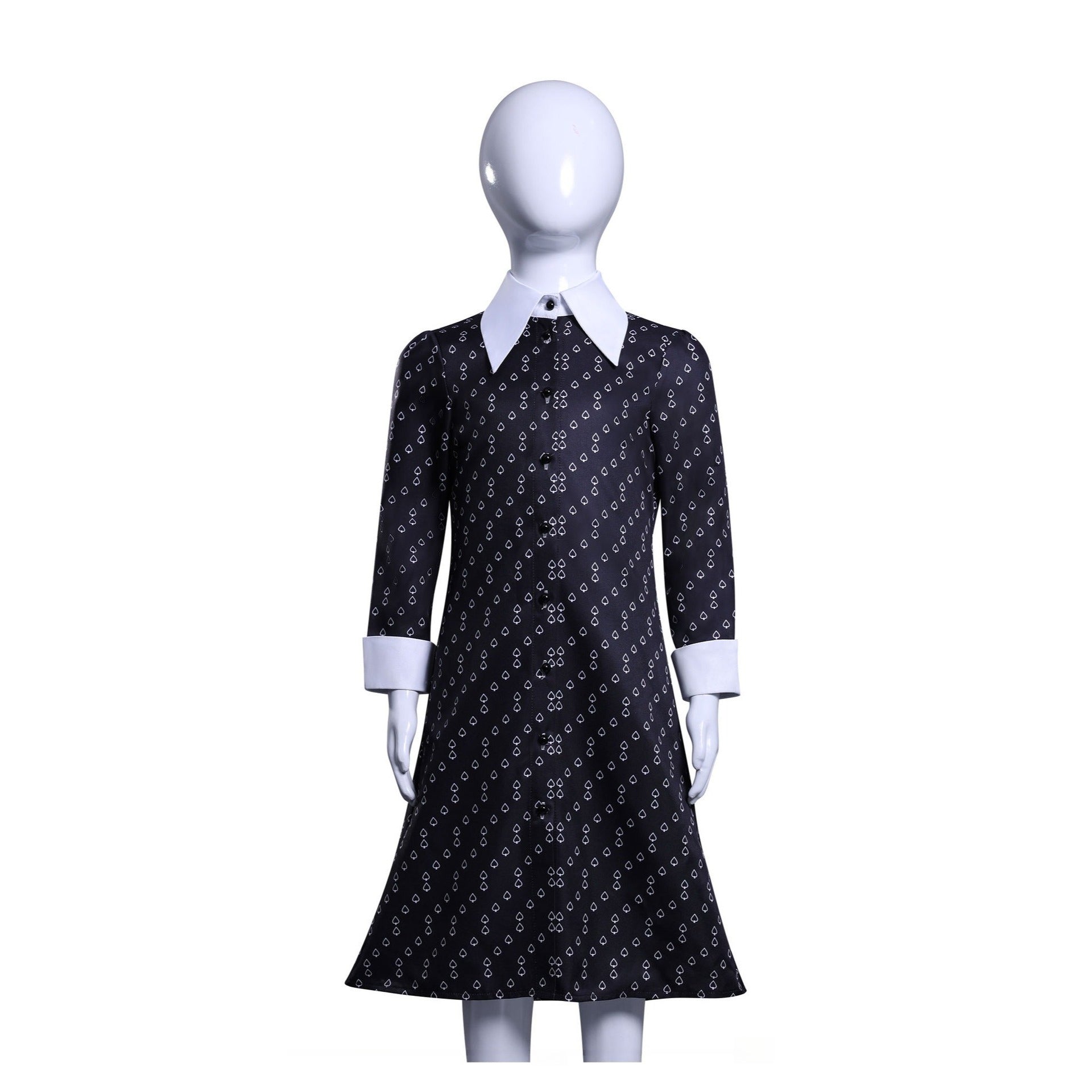[ylevol] Wednesday 2 Addams Adult and Kids Black Dress Cosplay Costumes