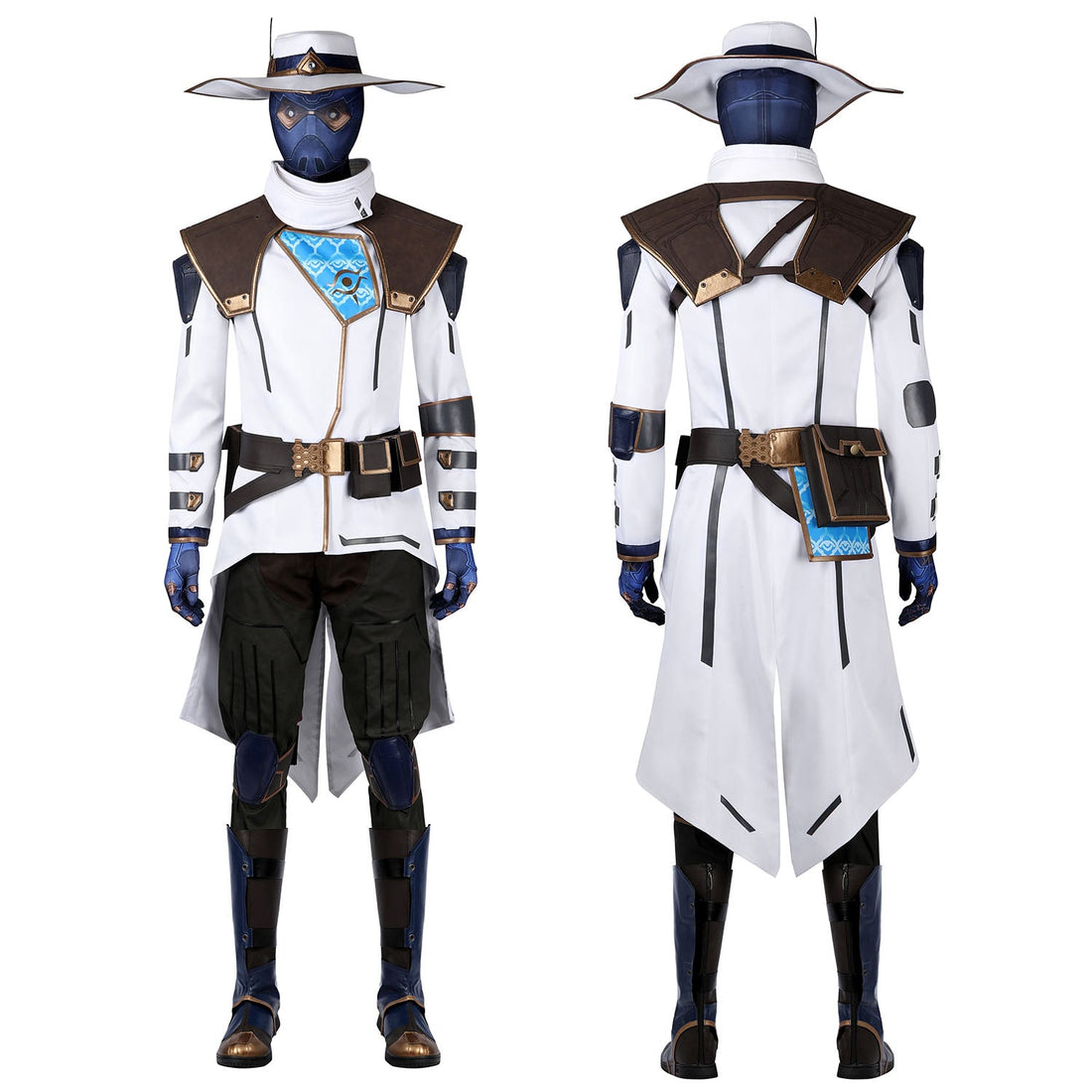 [ylevol] Valorant Cypher Outfit Male Fullset Cosplay Costumes