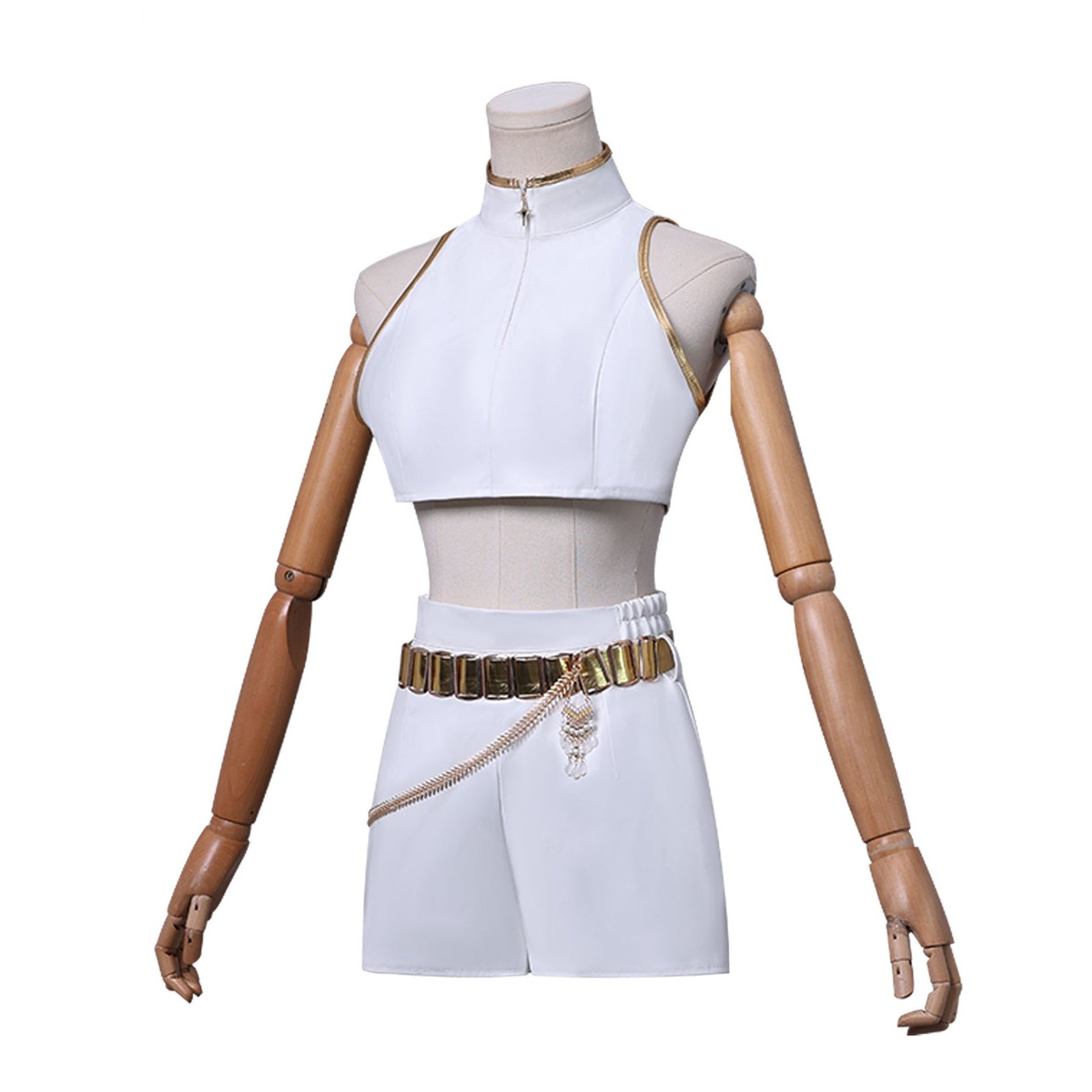 [ylevol] KPop Demon Hunters Rumi White Outfit Adult Kids Cosplay Costumes