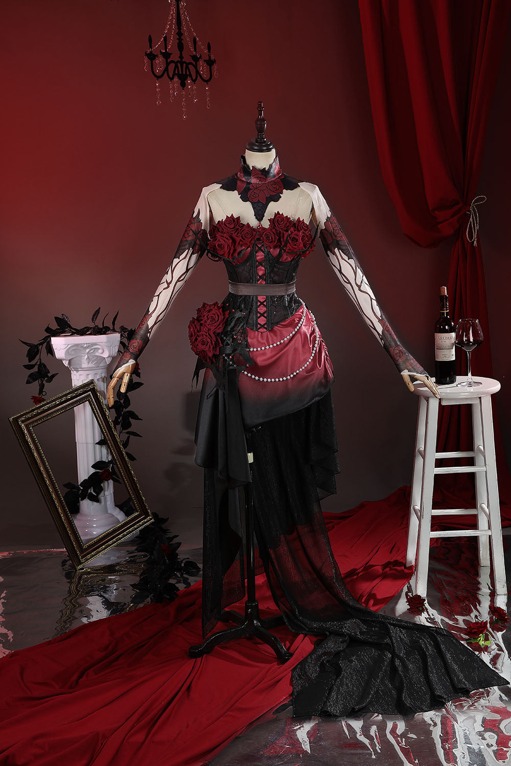 [ylevol] Identity V Bloody Queen Mary Full Set Cosplay Costumes