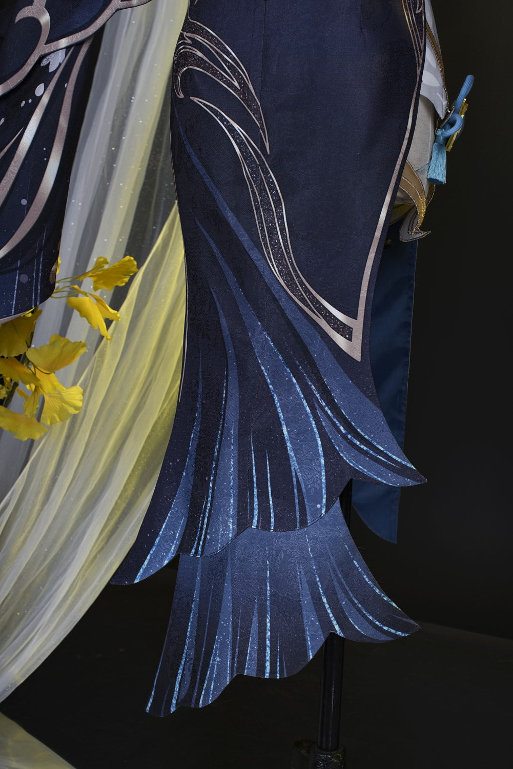 [ylevol] Genshin Impact Shenhe Frostflower Dew Qipao Cosplay Costumes