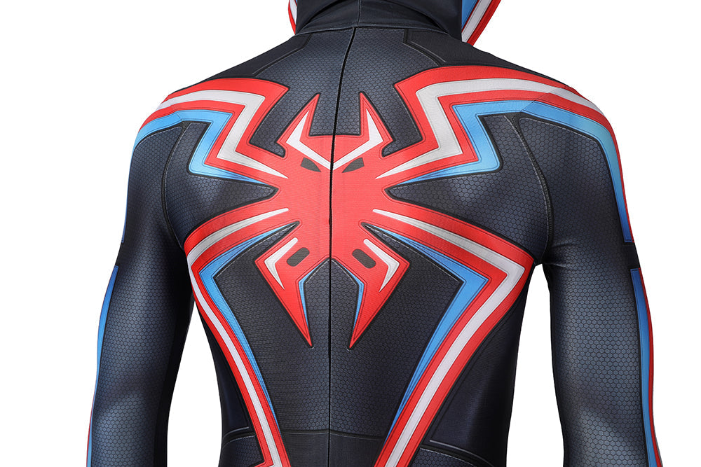[ylevol] Spider-Man Miles Morales 2099 Suit Male Hoodie Jumpsuit Costumes