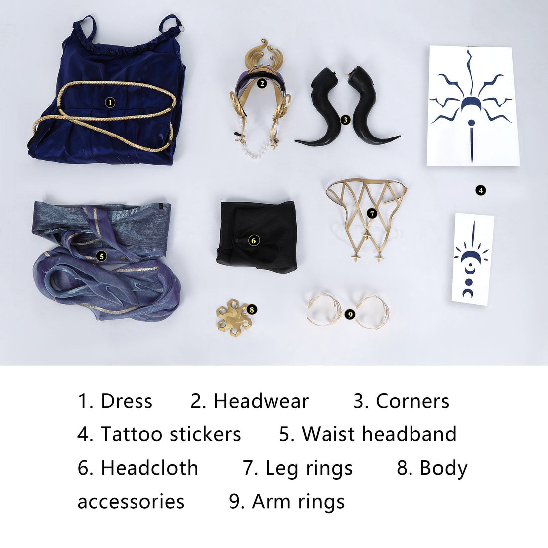 [ylevol] Identity V Priestess The Envoy of Yog Sothoth Cosplay Costumes