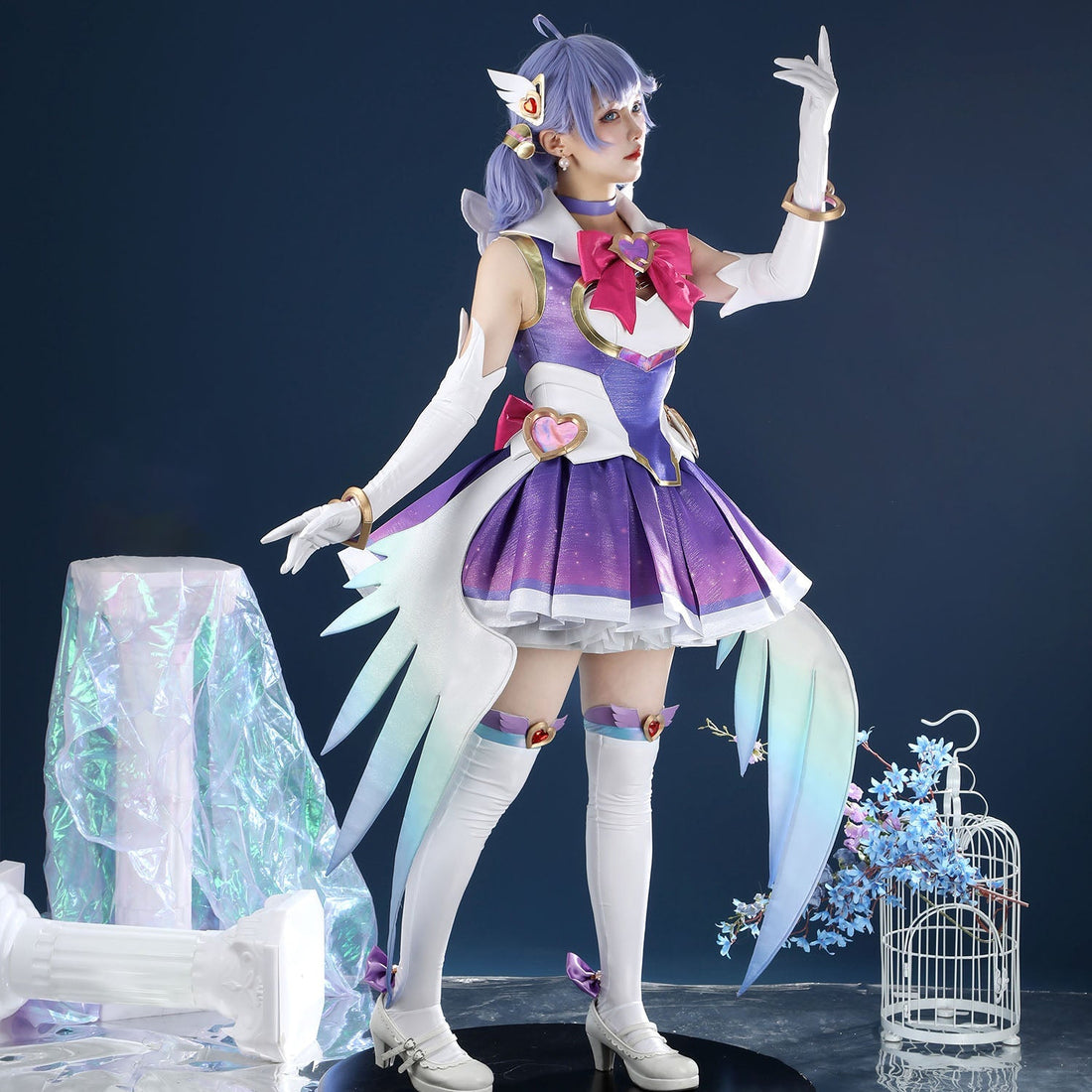 [ylevol] Overwatch 2 Magical Girl Kiriko Dress Full Set Cosplay Costumes