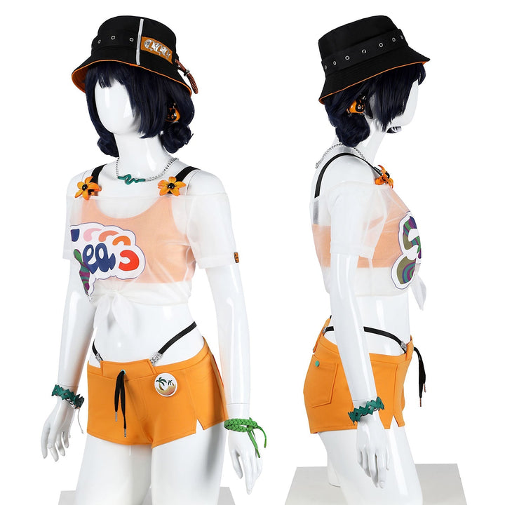 [ylevol] Game Zenless Zone Zero Belle Swimsuit Full Set Cosplay Costumes