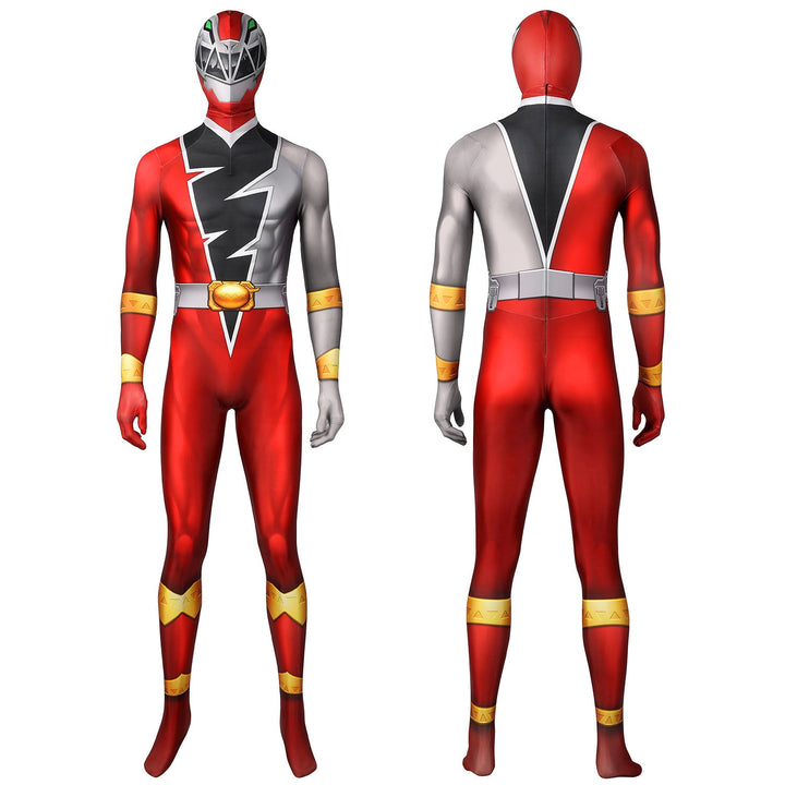 [ylevol] Kishiryu Sentai Ryusoulger Red Solider Male Jumpsuit Cosplay Costumes