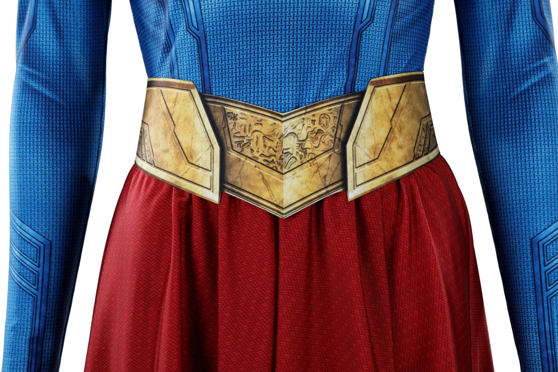 Supergirl Kara Zor-El Jumpsuit Superwoman Cosplay Costumes