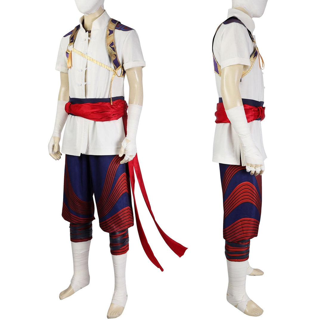 [ylevol] Mortal Kombat 1 MK1 Liu Kang Male Fullset Cosplay Costumes