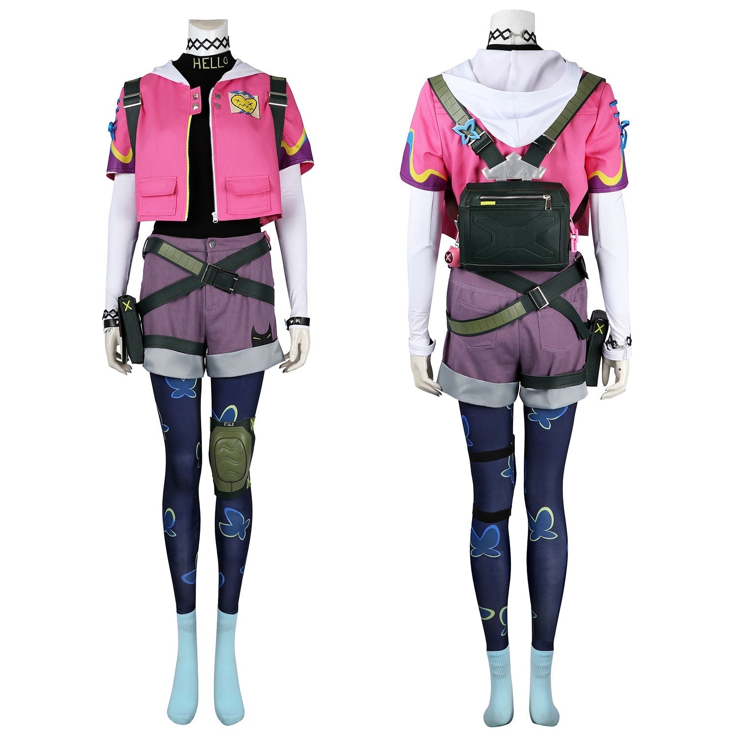 [ylevol] Valorant Clove Outfit Female Fullset Cosplay Costumes