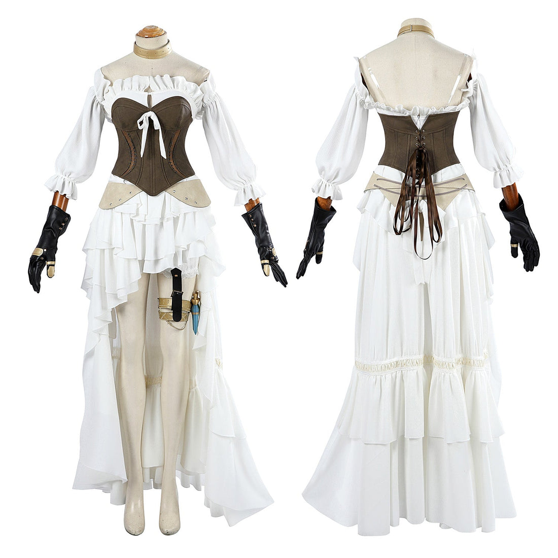 [ylevol] FINAL FANTASY XIV A Realm Reborn Ishgard Female Full Set Cosplay Costumes