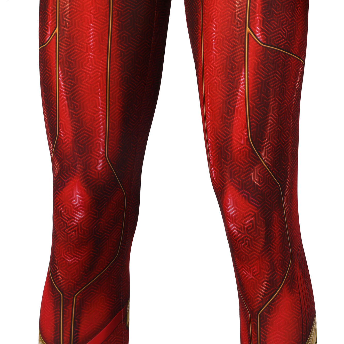 [ylevol] Flashpoint Barry Allen The Flash Jumpsuit with Mask Cosplay Costumes