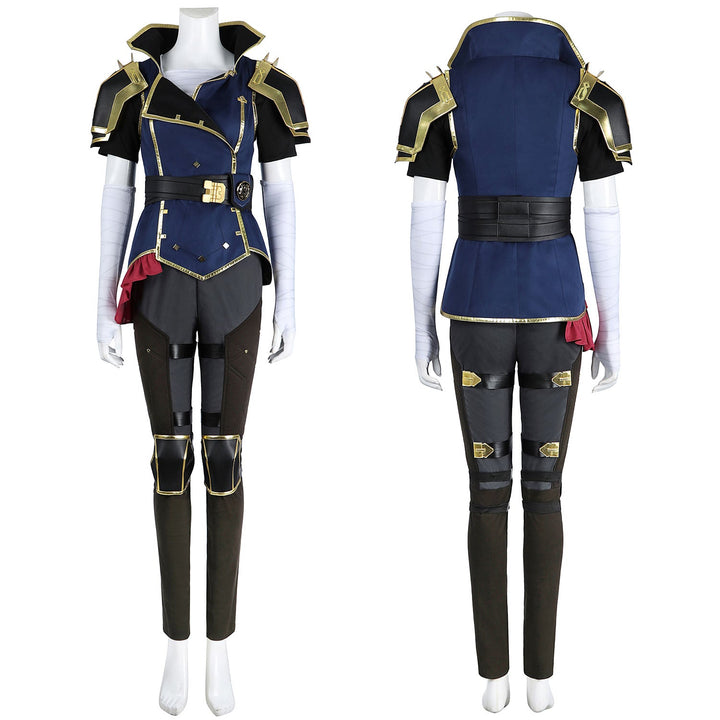 [ylevol] LOL Arcane 2 VI Female Top Level Cosplay Costumes