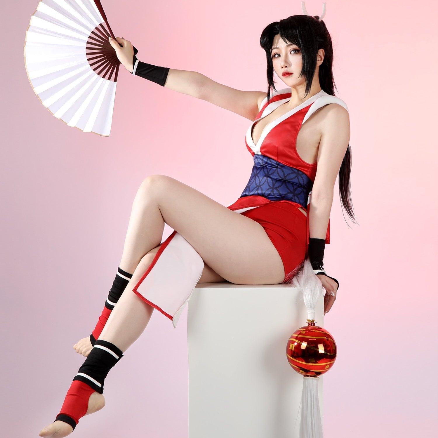 [ylevol] Street Fighter 6 Mai Shiranui Full Set Top Level Cosplay Costumes
