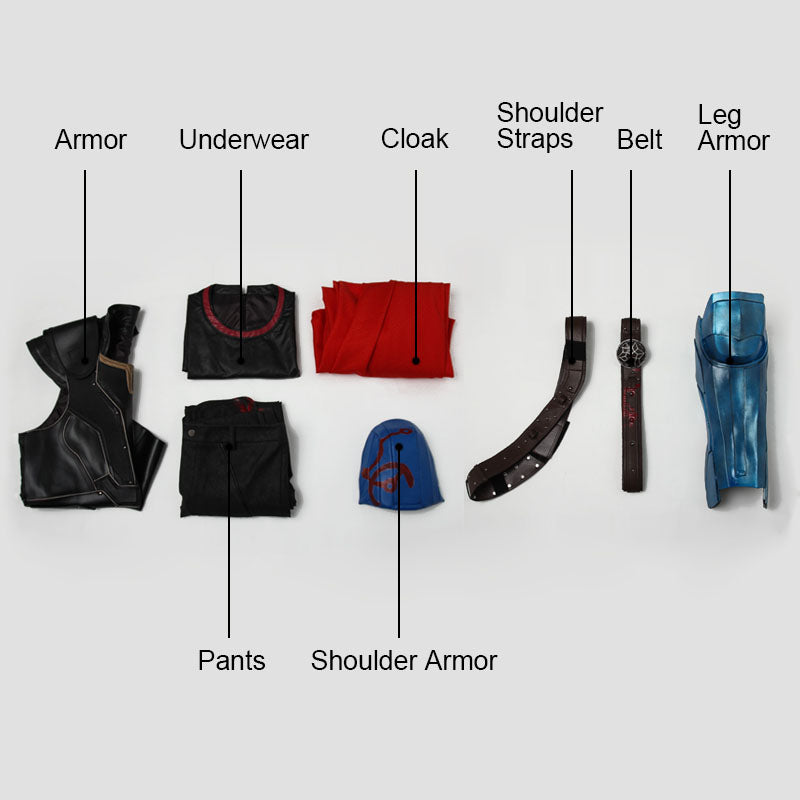 [ylevol] Marvel Thor 3 Ragnarok Thor Suit Ver 1 Male Fullset Cosplay Costumes