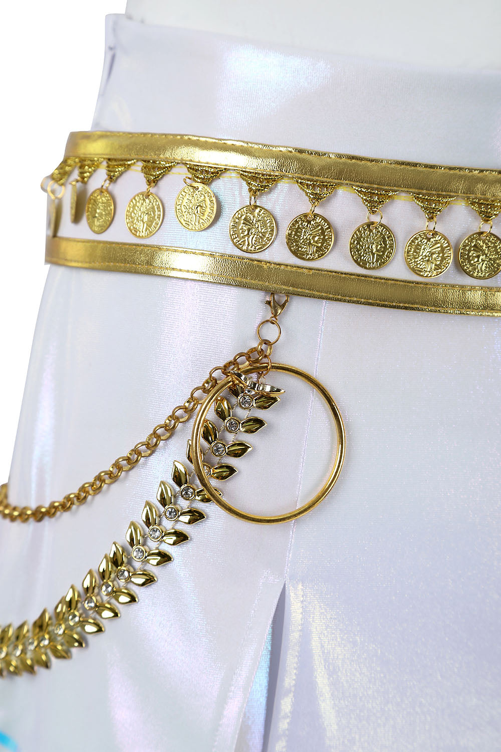 [ylevol] KPop Demon Hunters Zoey White Stage Outfit Cosplay Costumes