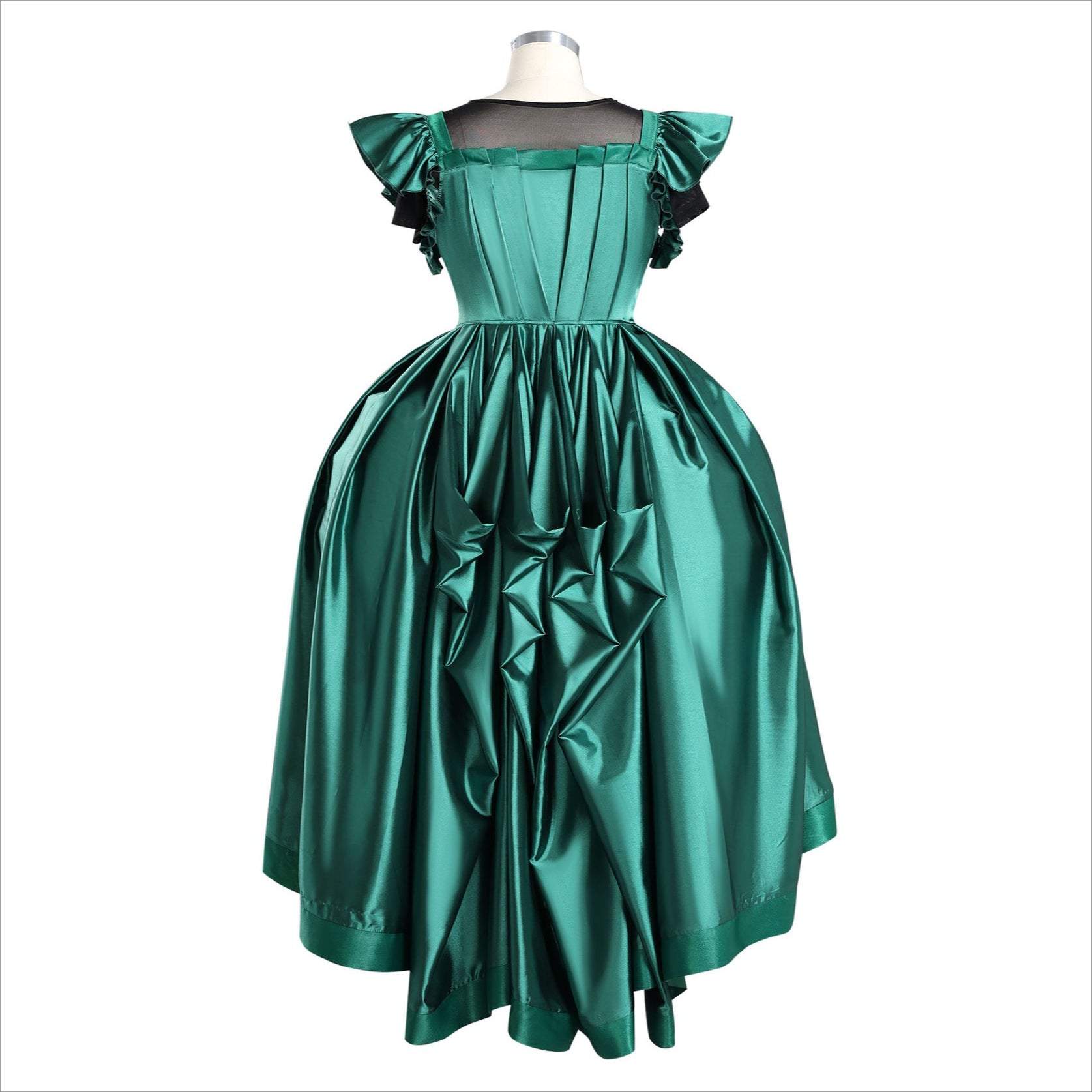 [ylevol] Wednesday 2 Addams Agnes Nevermore Academy Dance Dress Adult Kids Costumes