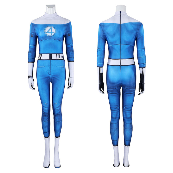 [ylevol] Fantastic Four First Steps Invisible Woman Susan Storm Richards Jumpsuit Costumes