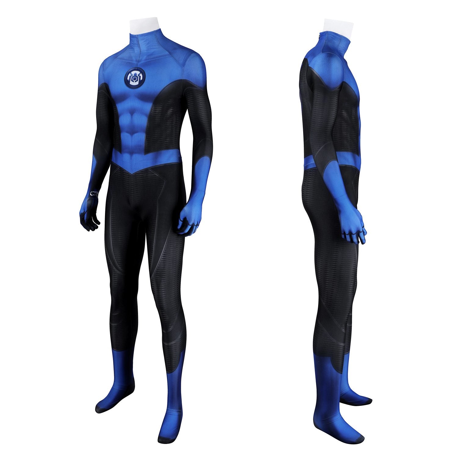 [ylevol] Marvel's Spider-Man 2 New Blue Suit Male Jumpsuit Cosplay Costumes