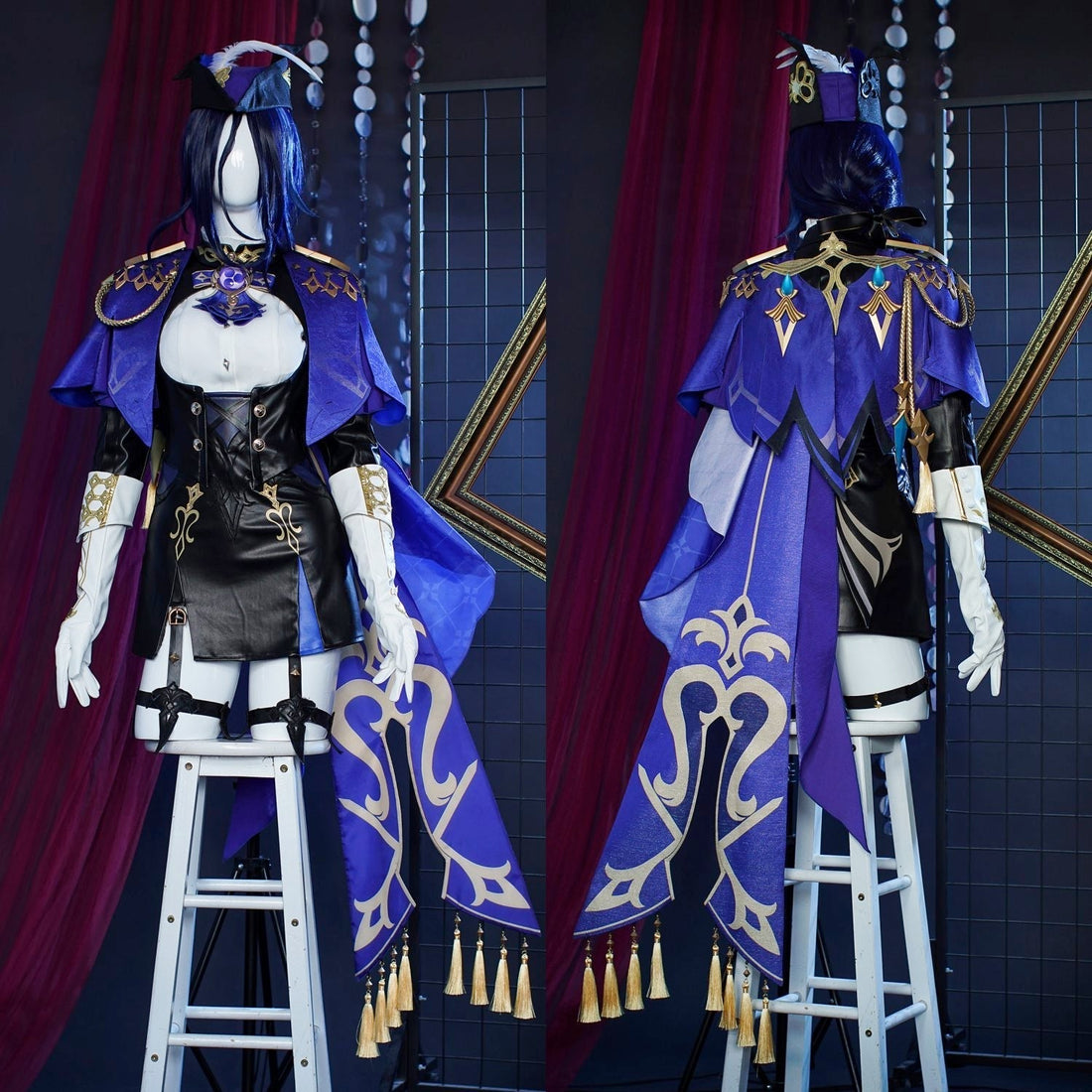 [ylevol] Game Genshin Impact Clorinde Top Level Cosplay Costumes